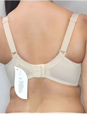 Мягкий кружевной бюстгальтер Akcent A-221 M телесный, Цвет: телесный, Размеры: 70L, изображение 3