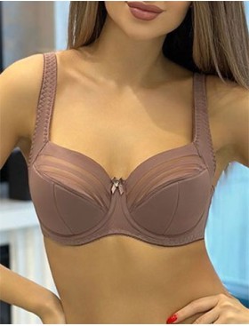 Бюстгальтер полумягкий Albina L SILUET 8090 кофейно-розовый, Цвет: кофейно-розовый, Размеры: 90H