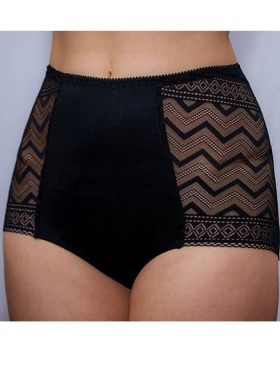 Трусы макси Albina L AFINA 735 черный, Цвет: черный, Размеры: L