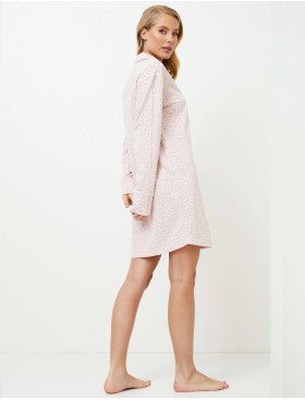 Ночная рубашка Aruelle LARA, Цвет: пудровый, Размеры: XS, изображение 2