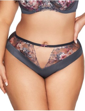 Трусы слипы Ava ROMANCE 2123 figi Gray, Цвет: графит, Размеры: S