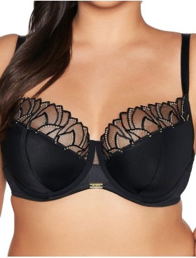 Бюстгальтер полупоролоновый Ava MIRAY 2114 PU Black, Цвет: черный, Размеры: 75H