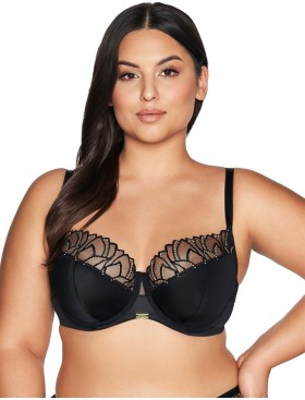 Бюстгальтер полупоролоновый Ava MIRAY 2114 PU Black, Цвет: черный, Размеры: 75H, изображение 4