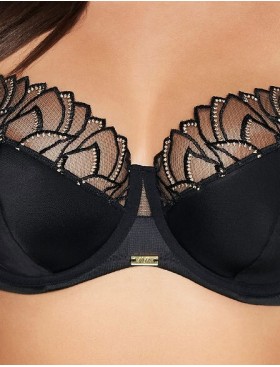 Бюстгальтер полупоролоновый Ava MIRAY 2114 PU Black, Цвет: черный, Размеры: 75H, изображение 3