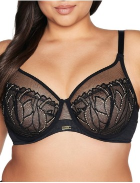 Бюстгальтер с мягкой чашкой Ava MIRAY 2115 M Black, Цвет: черный, Размеры: 70I