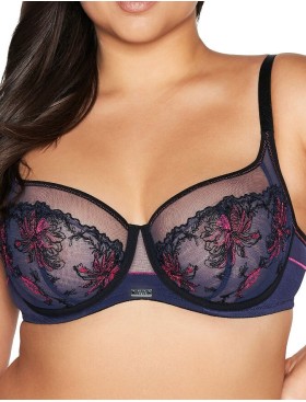 Бюстгальтер с мягкой чашкой Ava MISTRAL 2120 M Navy Blue, Цвет: тёмно-синий, Размеры: 70I