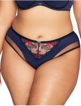 Трусики бразилиана Ava MISTRAL 2120 brazilian Navy Blue, Цвет: тёмно-синий, Размеры: S