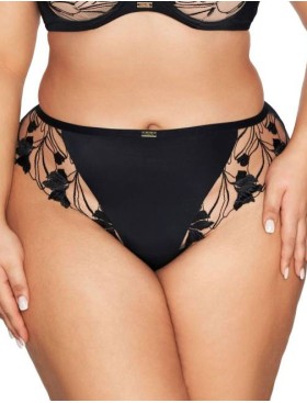 Трусики бразилиана Ava SUBLIME 2117 brazilian Black, Цвет: черный, Размеры: M