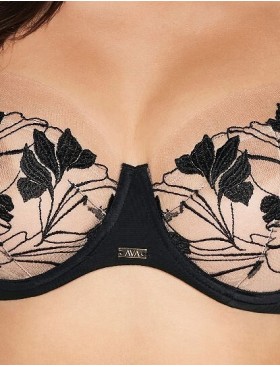 Бюстгальтер с мягкой чашкой Ava SUBLIME 2117 M Black, Цвет: черный, Размеры: 95D, изображение 3