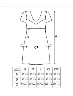 Сорочка с кружевом Donna ISMENA nightdress BURGUNDY, Цвет: красный, Размеры: S, изображение 3