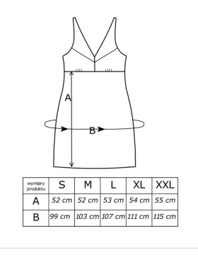 Сорочка с кружевным лифом Donna MELANIA II nightdress DARK BLUE, Цвет: темно-синий, Размеры: S, изображение 4