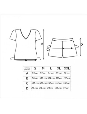 Пижама с шортами Donna PANTERA 1/2 pyjamas PINK, Цвет: розовый, Размеры: S, изображение 4