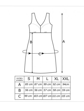 Сорочка с кружевным лифом Donna SILVANA nightdress VINE, Цвет: темно-красный, Размеры: S, изображение 3