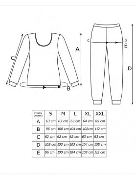 Хлопковая пижама с брюками Donna SWEET long pyjamas, Цвет: белый, Размеры: L, изображение 4