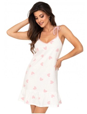Ночная сорочка Donna SWEET nightdress, Цвет: белый, Размеры: L