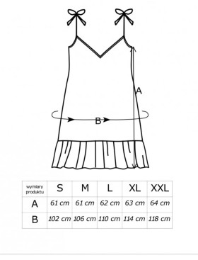 Ночная сорочка Donna SWEET nightdress, Цвет: белый, Размеры: L, изображение 3