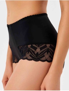 Трусы женские высокие Elli 711 LACE черный, Цвет: черный, Размеры: S, изображение 3