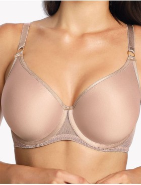 Бюстгальтер с формованной чашкой Gaia GAJA 1082 U мокка, Цвет: мокка, Размеры: 65G