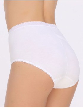 Хлопковые трусы макси Janira PACK-3 MAXI ESENCIAL 1031183 в наборе (3шт) blanco, Цвет: blanco (белый), Размеры: XL, изображение 2