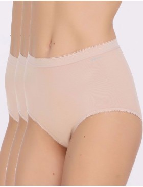 Хлопковые трусы макси Janira PACK-3 MAXI ESENCIAL 1031183 в наборе (3шт) dune, Цвет: dune (песочный), Размеры: XL