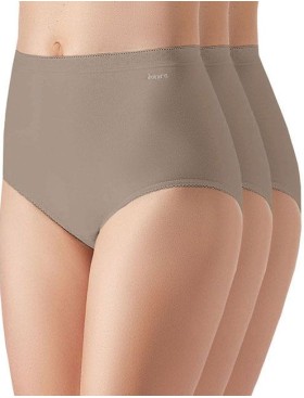 Хлопковые трусы макси Janira PACK-3 MAXI ESENCIAL 1031183 в наборе (3шт) nilo, Цвет: nilo (коричневый), Размеры: L