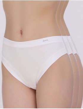 Хлопковые трусы Janira PACK-3 BRISLIP ESENCIAL 1031184 в наборе (3шт) blanco, Цвет: blanco (белый), Размеры: XL