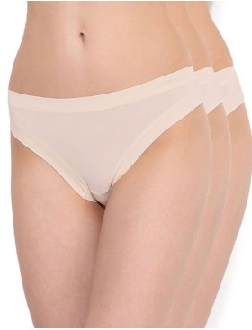 Хлопковые трусы Janira PACK-3 BRISLIP ESENCIAL 1031184 в наборе (3шт) dune, Цвет: dune (песочный), Размеры: XL