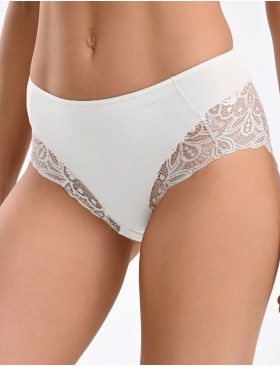 Хлопковые женские трусы Janira BELLE COTTON 1030558 NIKI white, Цвет: white (белый), Размеры: M