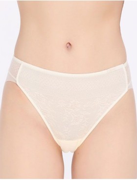 Кружевные трусы слипы Janira MAGIC BAND Brislip 1031609 nacar, Цвет: nacar (крем), Размеры: S
