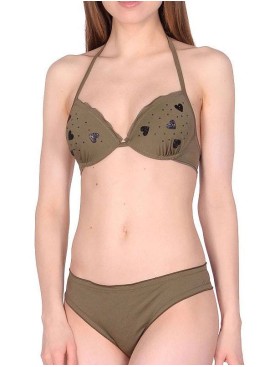 Купальник пуш-ап Lormar AMAMI 85C031 verde militare, Цвет: verde militare (хаки, Размеры: 70B