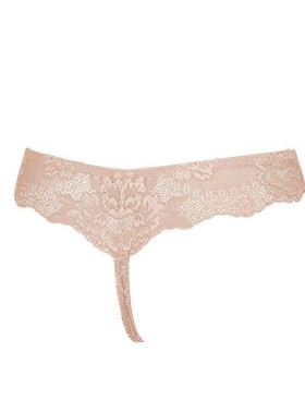 Трусы стринги кружевные Lormar MY CLASS str noisette, Цвет: noisette (телесный), Размеры: M, изображение 3
