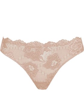 Трусы стринги кружевные Lormar MY CLASS str noisette, Цвет: noisette (телесный), Размеры: M, изображение 2