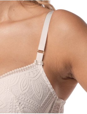 Формованный бюстгальтер пуш-ап Mefemi DESIRE P-UP экрю, Цвет: экрю, Размеры: 80C, изображение 4