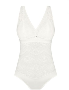 Кружевное боди Mefemi DESIRE BODY экрю, Цвет: экрю, Размеры: M, изображение 5