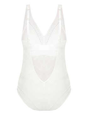 Кружевное боди Mefemi DESIRE BODY экрю, Цвет: экрю, Размеры: M, изображение 6