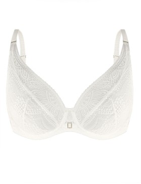 Кружевной бюстгальтер на косточках Mefemi DESIRE M bralette экрю, Цвет: экрю, Размеры: 70I, изображение 8