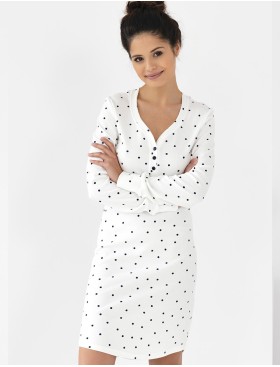 Сорочка с длинным рукавом Sensis BLUEBELL, Цвет: белый, Размеры: S