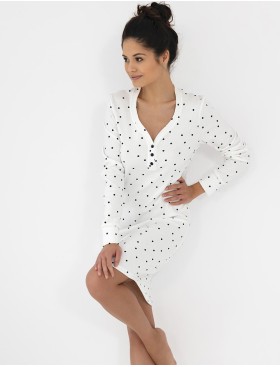 Сорочка с длинным рукавом Sensis BLUEBELL, Цвет: белый, Размеры: S, изображение 2