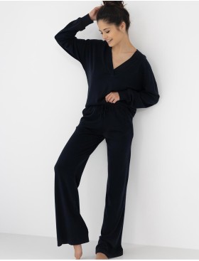 Женский домашний костюм Sensis NAVY BLUE, Цвет: темно-синий, Размеры: S/M, изображение 2