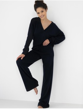 Женский домашний костюм Sensis NAVY BLUE, Цвет: темно-синий, Размеры: S/M, изображение 3