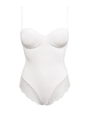 Боди с пуш-ап Sielei PURE LOVE 1978 bianco, Цвет: bianco (белый), Размеры: 80B, изображение 6