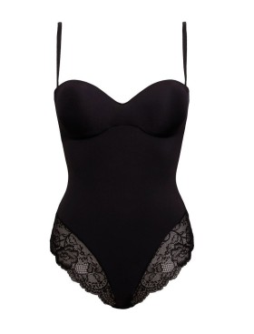 Боди с пуш-ап Sielei PURE LOVE 1978 nero, Цвет: nero (черный), Размеры: 80B, изображение 3