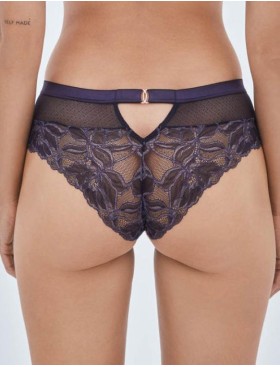 Трусики бразилиана Alles GLOW Braziliany navy blue, Цвет: темно-синий, Размеры: S, изображение 2