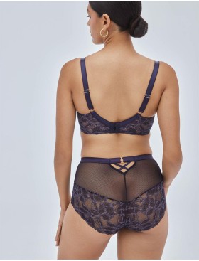 Бюстгальтер полупоролон Alles GLOW PU navy blue, Цвет: темно-синий, Размеры: 70I, изображение 6