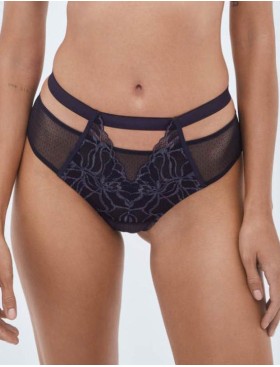 Трусы стринги Alles GLOW stringi navy blue, Цвет: темно-синий, Размеры: S