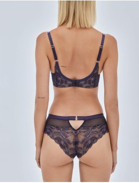 Трусики бразилиана Alles GLOW Braziliany navy blue, Цвет: темно-синий, Размеры: S, изображение 6