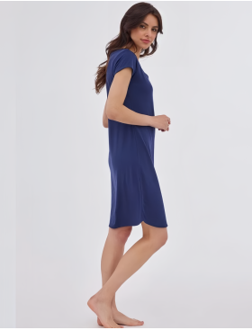 Сорочка с короткими рукавами Cornette 619 JULIET, Цвет: темно-синий, Размеры: L, изображение 3