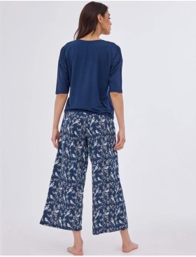 Женская пижама Cornette 844 BETSY, Цвет: темно-синий, Размеры: XL, изображение 3