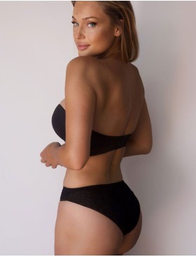 Бюстгальтер планж без бретелей Kinga 1167-BC EXPERT BRA черный, Цвет: черный, Размеры: 70F, изображение 5