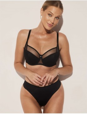 Бюстгальтер полумягкий Kinga SOPHIE BC-676 черный, Цвет: черный, Размеры: 70L, изображение 4